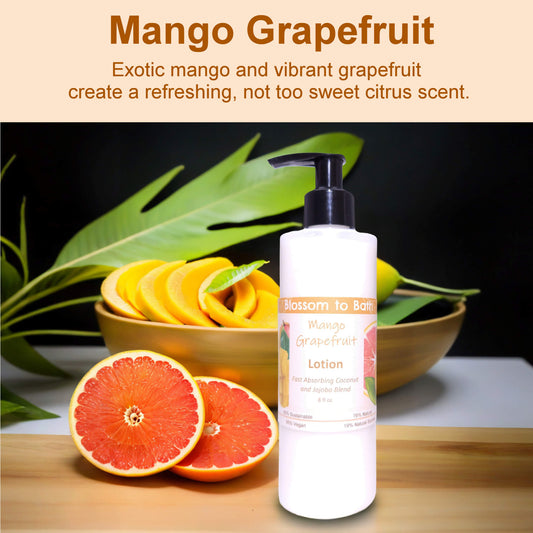 Mango Grapefruit Lotion (8 Ounce) - Natural Fragrance