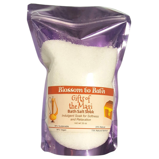 Gifts of the Magi Bath Salt Soak (16 ounce) - Phthalate Free Fragrance