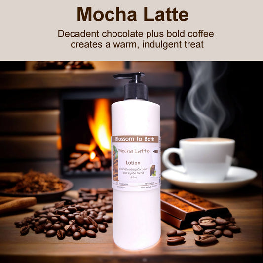 Mocha Latte Lotion (16 ounce) - Phthalate Free Fragrance