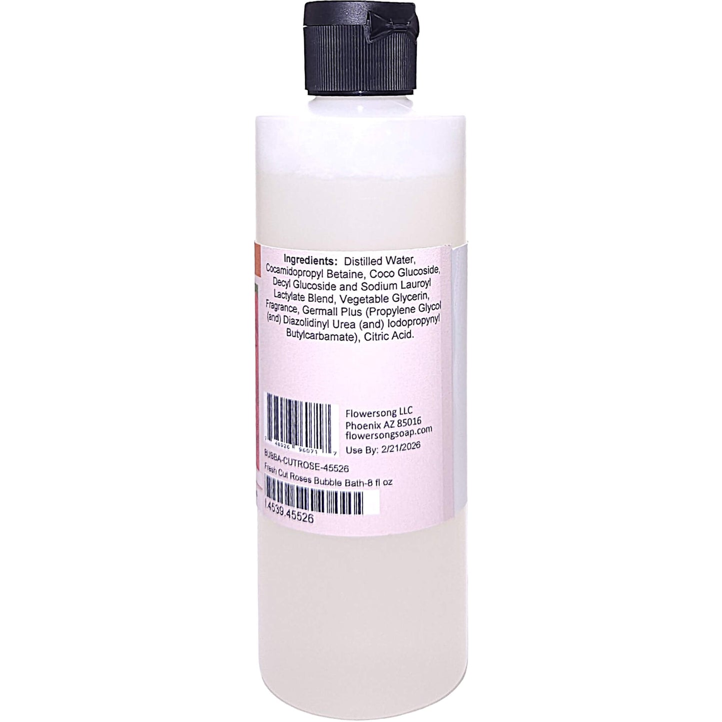 Fresh Cut Roses Bubble Bath (8 ounce) - Phthalate Free Fragrance