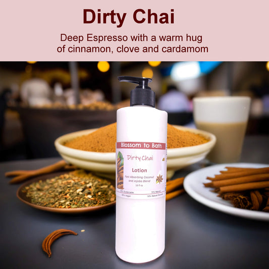Dirty Chai Lotion (16 ounce) - Phthalate Free Fragrance