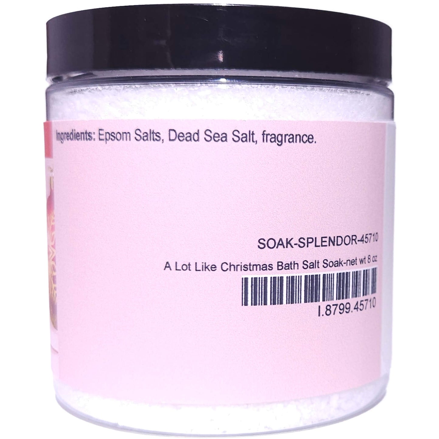 A Lot Like Christmas Bath Salt Soak (8 ounce) - Phthalate Free Fragrance