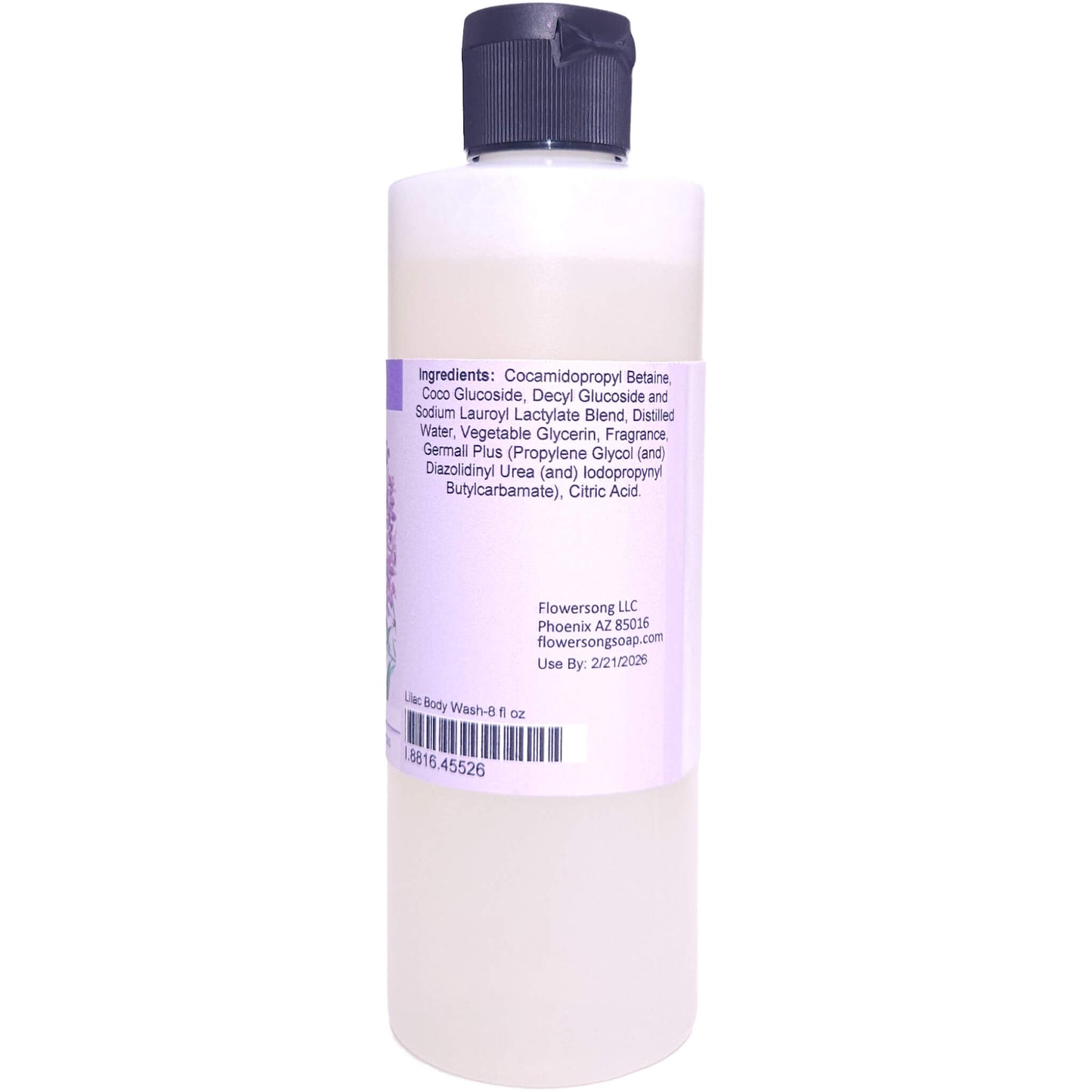 Lilac Body Wash (8 Ounce) - Phthalate Free Fragrance