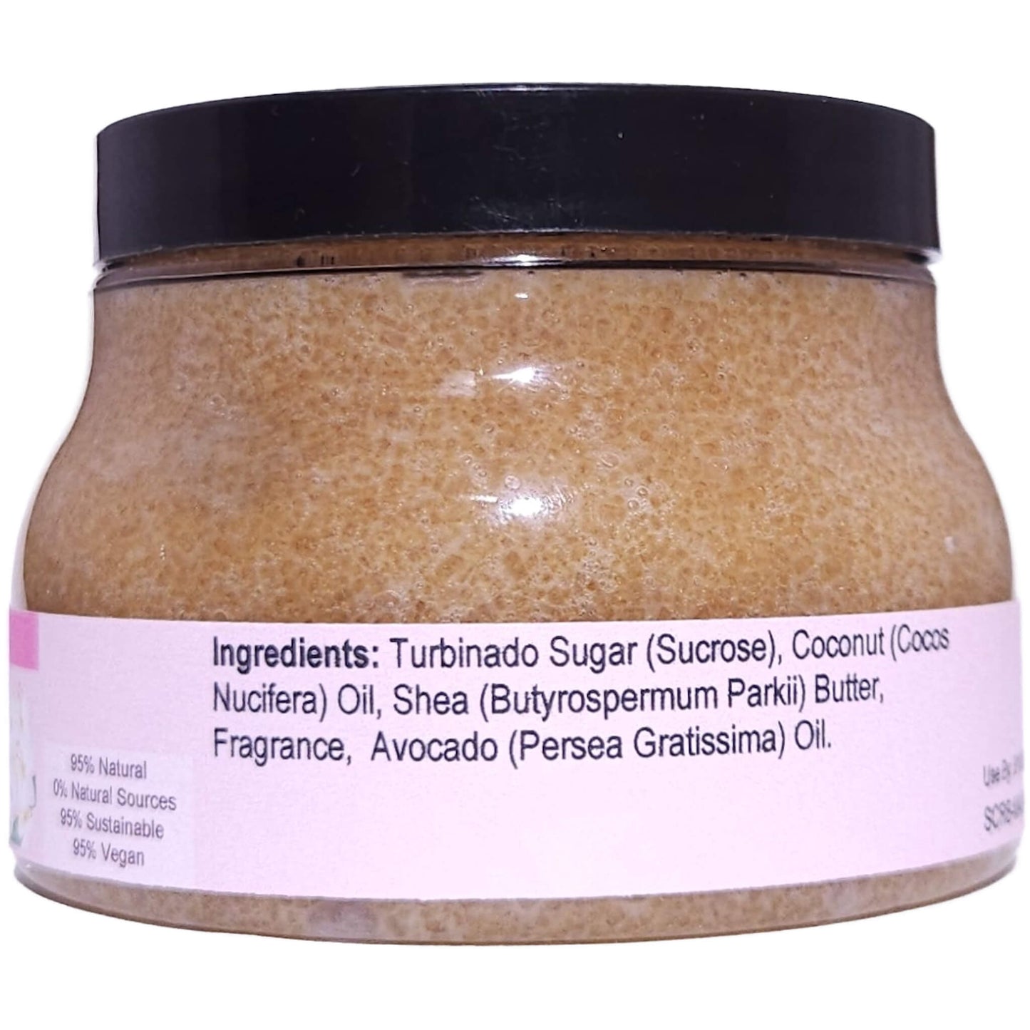 Pear Amber Jasmine Body Scrub (8 Ounce) - Phthalate Free Fragrance