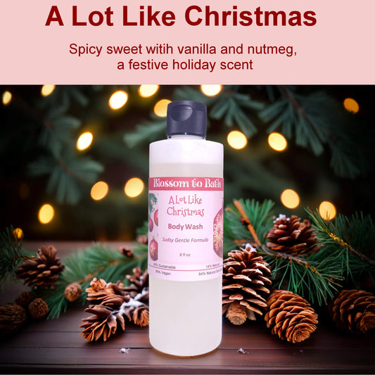 A Lot Like Christmas Body Wash (8 Ounce) - Phthalate Free Fragrance