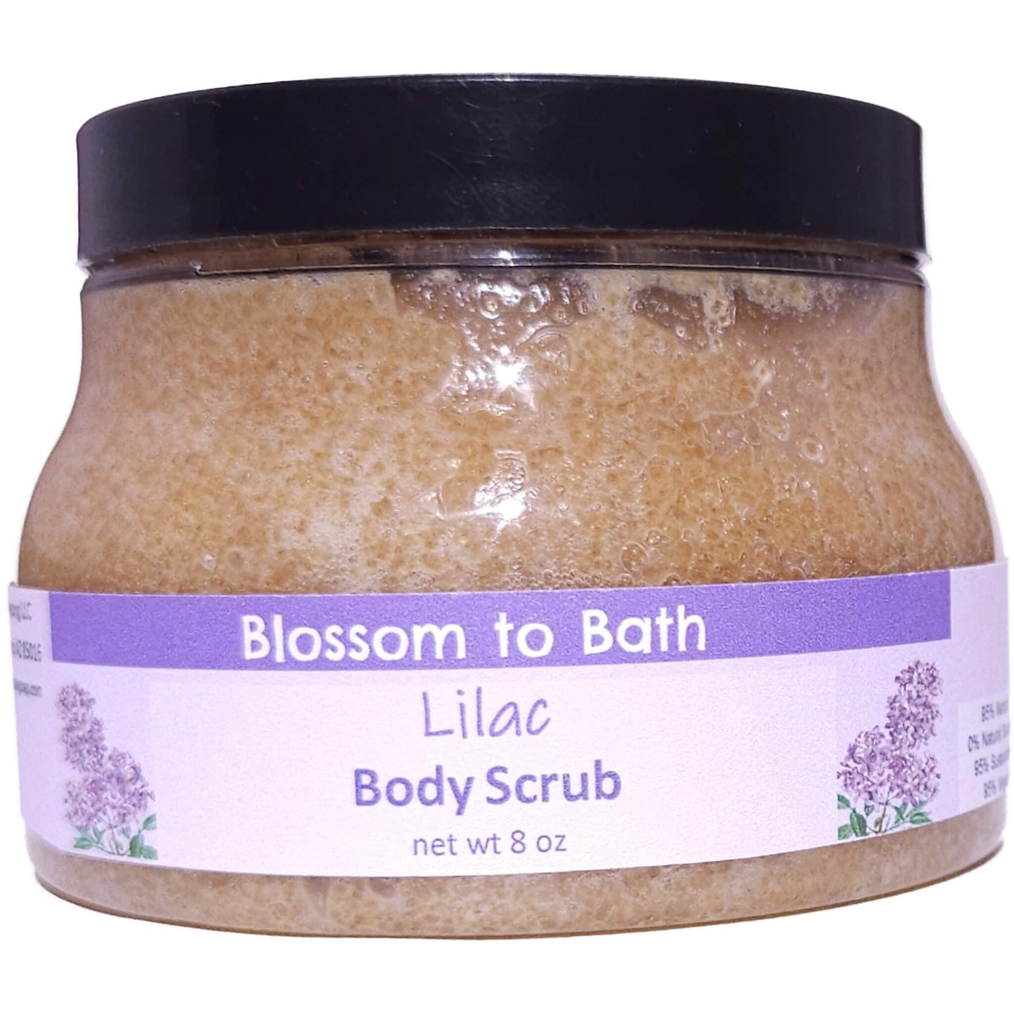 Lilac Body Scrub (8 Ounce) - Phthalate Free Fragrance