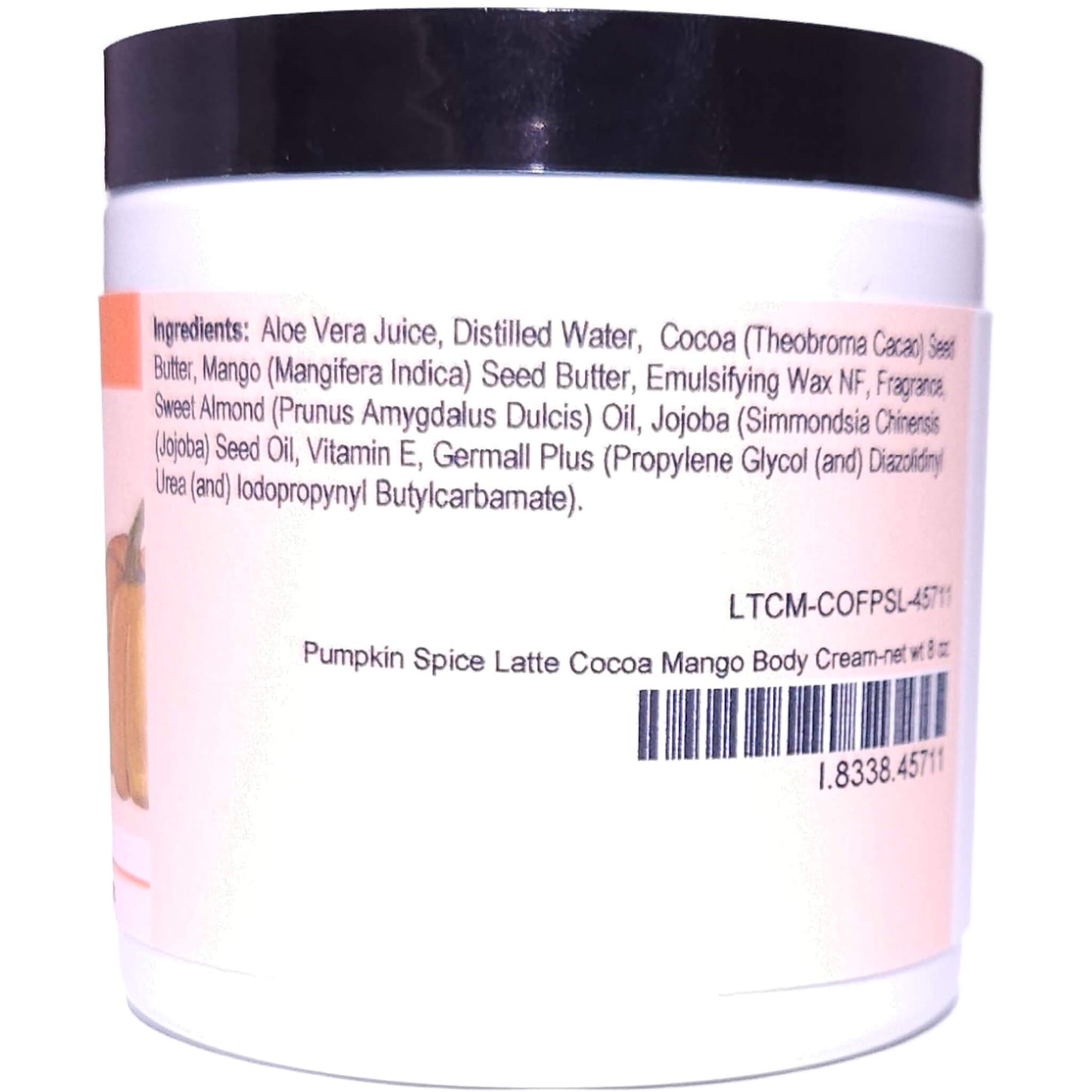 Pumpkin Spice Latte Cocoa Mango Body Cream (8 Ounce) - Phthalate Free Fragrance