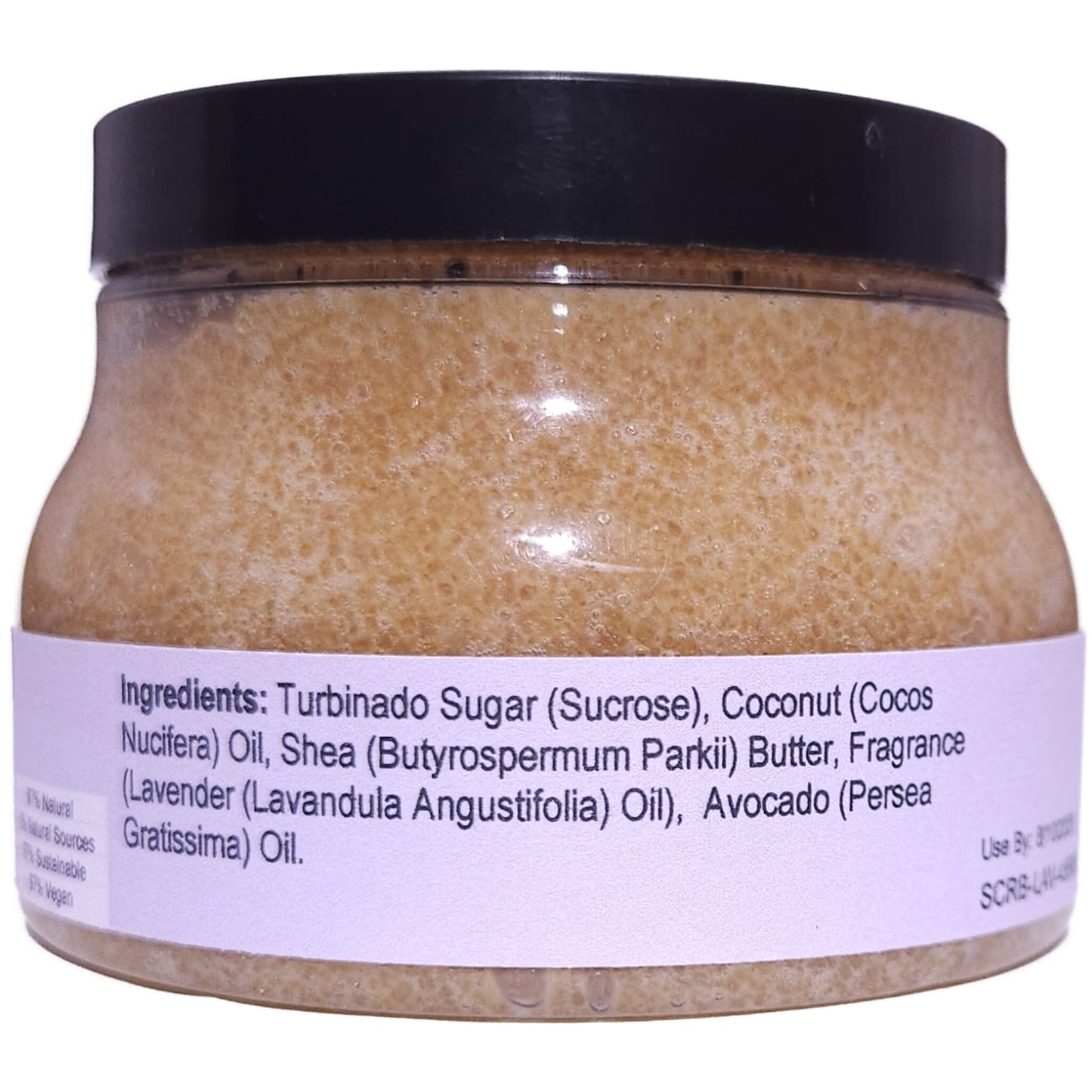 Lavender Body Scrub (8 Ounce) - Pure Essential Oil Fragrance