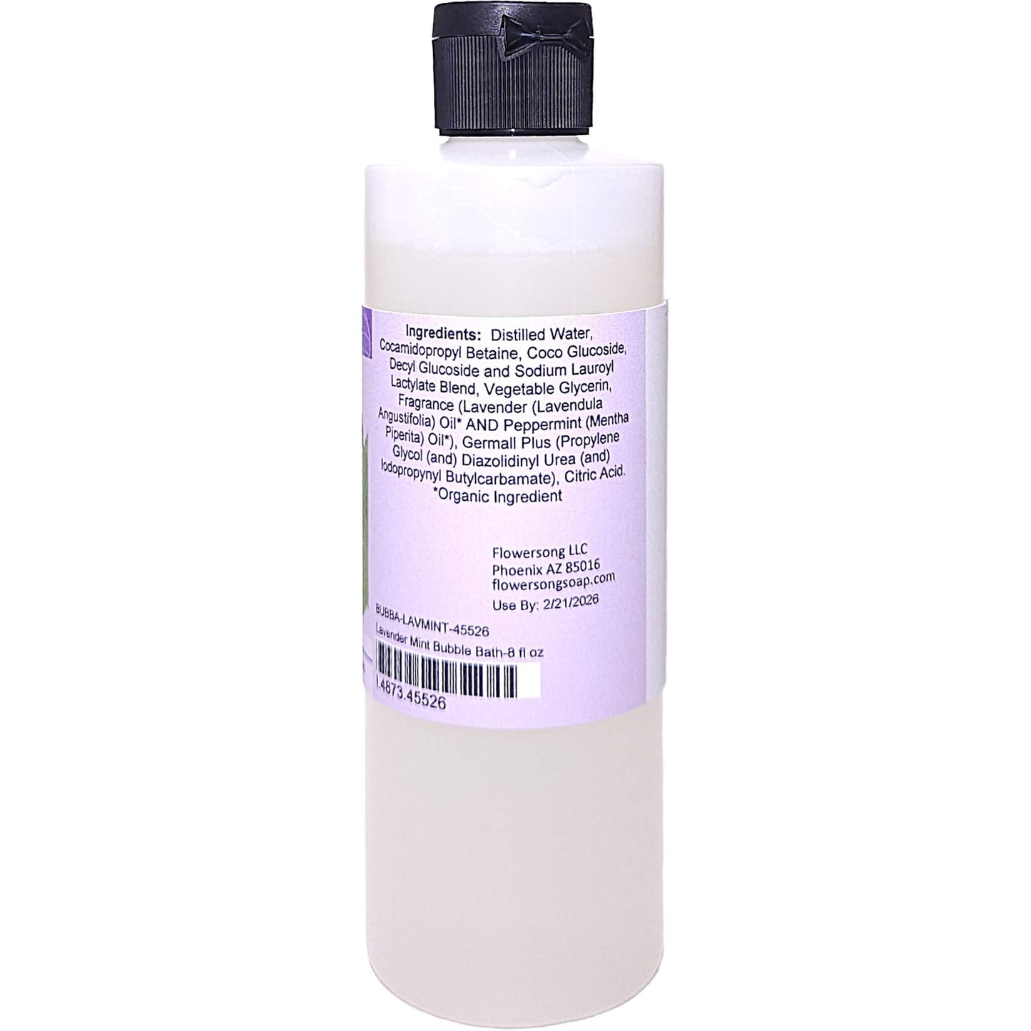 Lavender Mint Bubble Bath (8 ounce) - Pure Essential Oil Fragrance