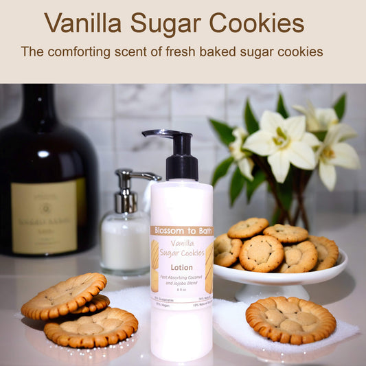Vanilla Sugar Cookies Lotion (8 Ounce) - Phthalate Free Fragrance