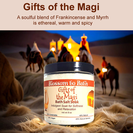 Gifts of the Magi Bath Salt Soak (8 ounce) - Phthalate Free Fragrance