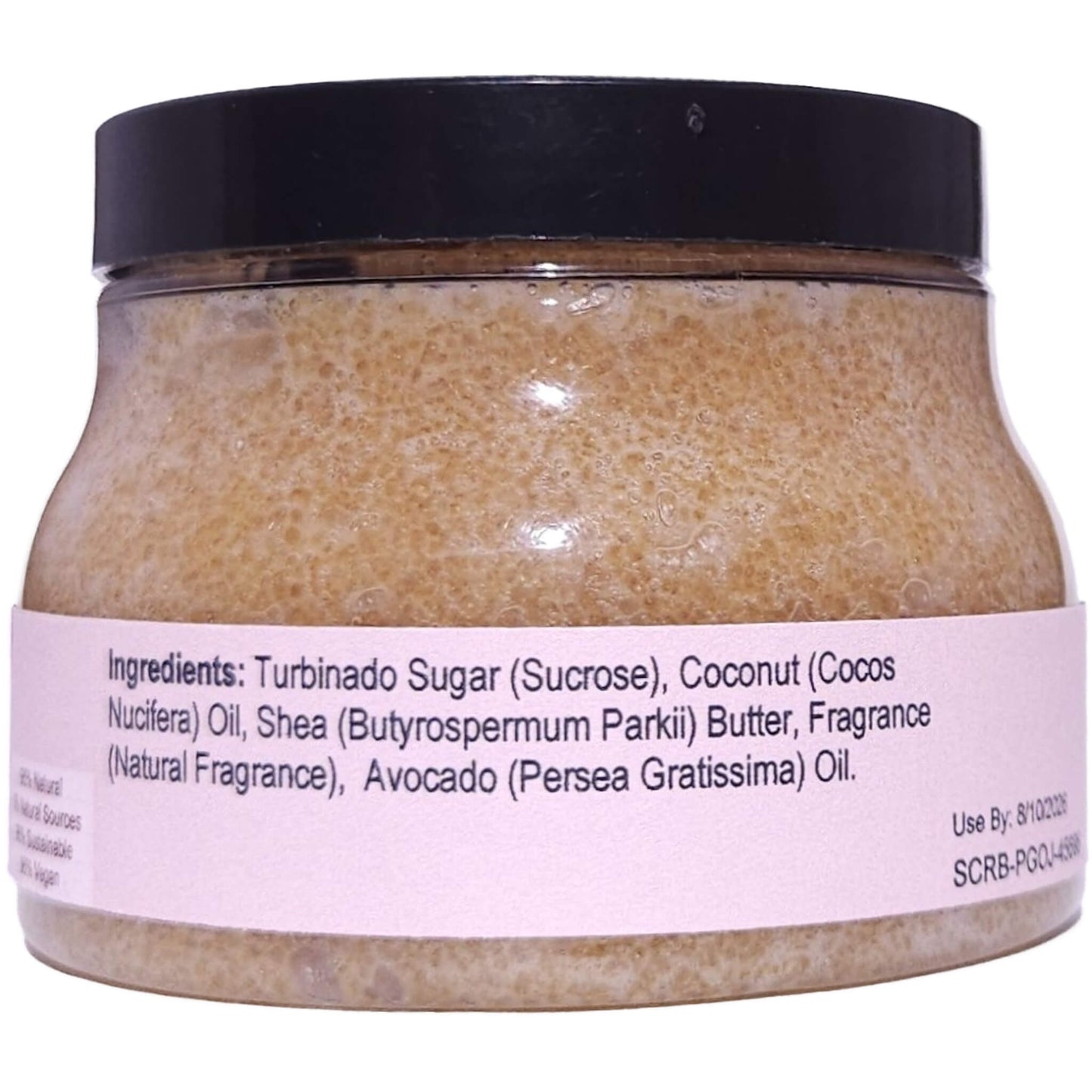 Pomegranate Orange Vanilla Body Scrub (8 Ounce) - Natural Fragrance