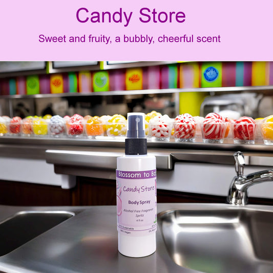 Candy Store Body Spray (4 Ounce) - Phthalate Free Fragrance