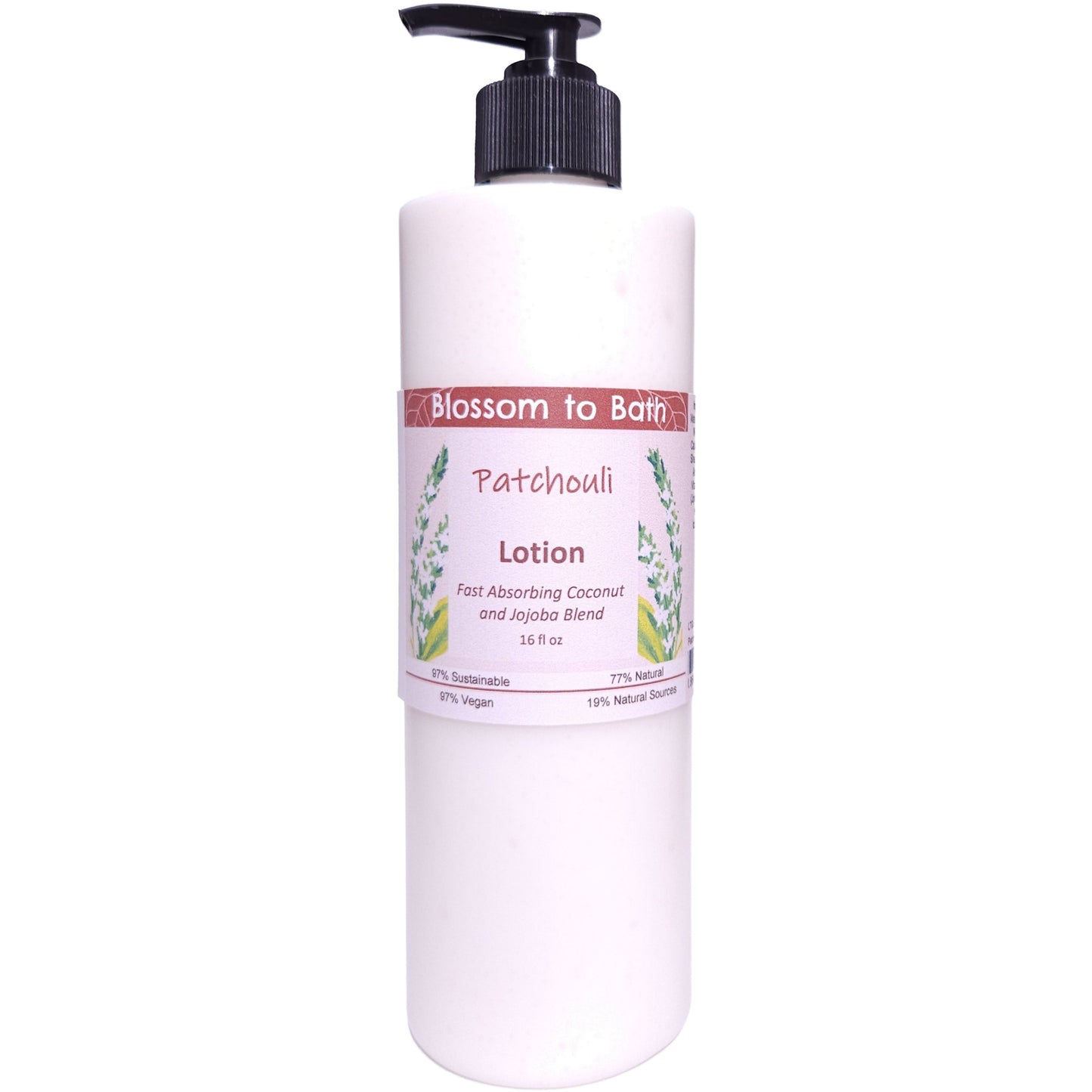 Patchouli Lotion (16 ounce) - Pure Essential Oil Fragrance