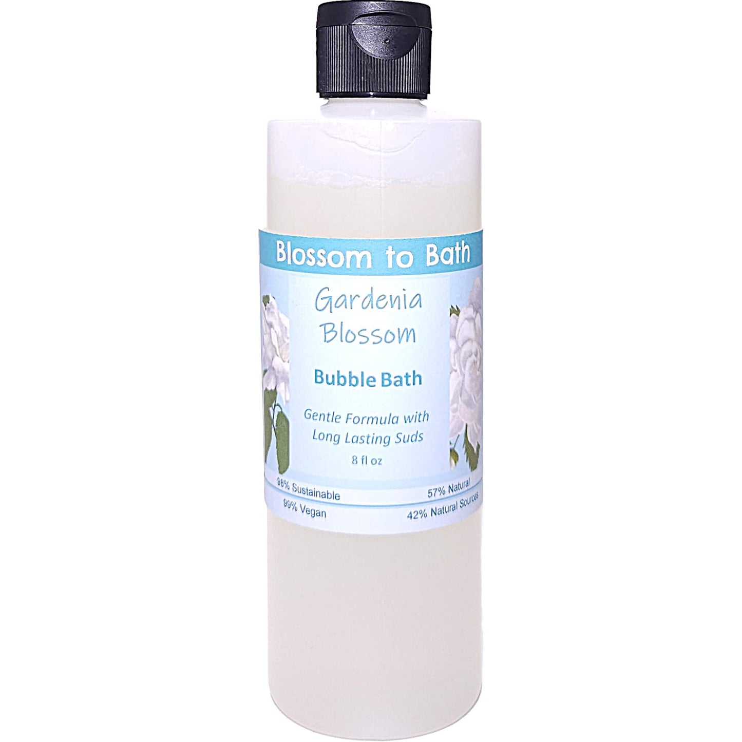 Gardenia Blossom Bubble Bath (8 ounce) - Phthalate Free Fragrance