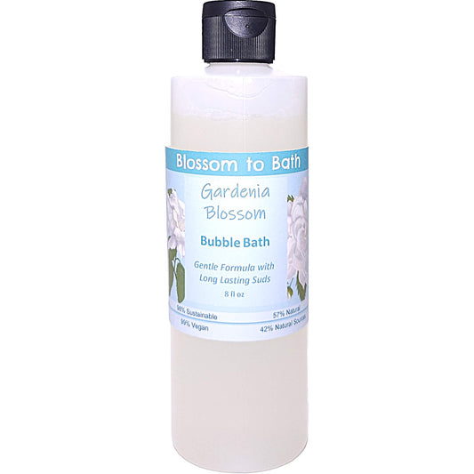 Gardenia Blossom Bubble Bath (8 ounce) - Phthalate Free Fragrance