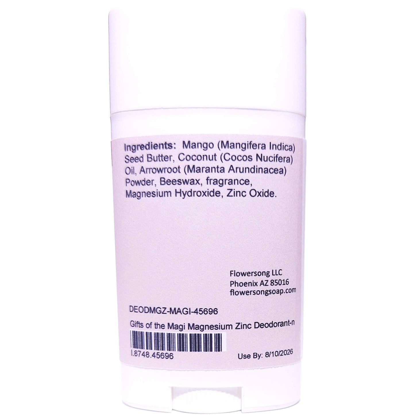 Gifts of the Magi Magnesium Zinc Deodorant (2.7 ounce) - Phthalate Free Fragrance