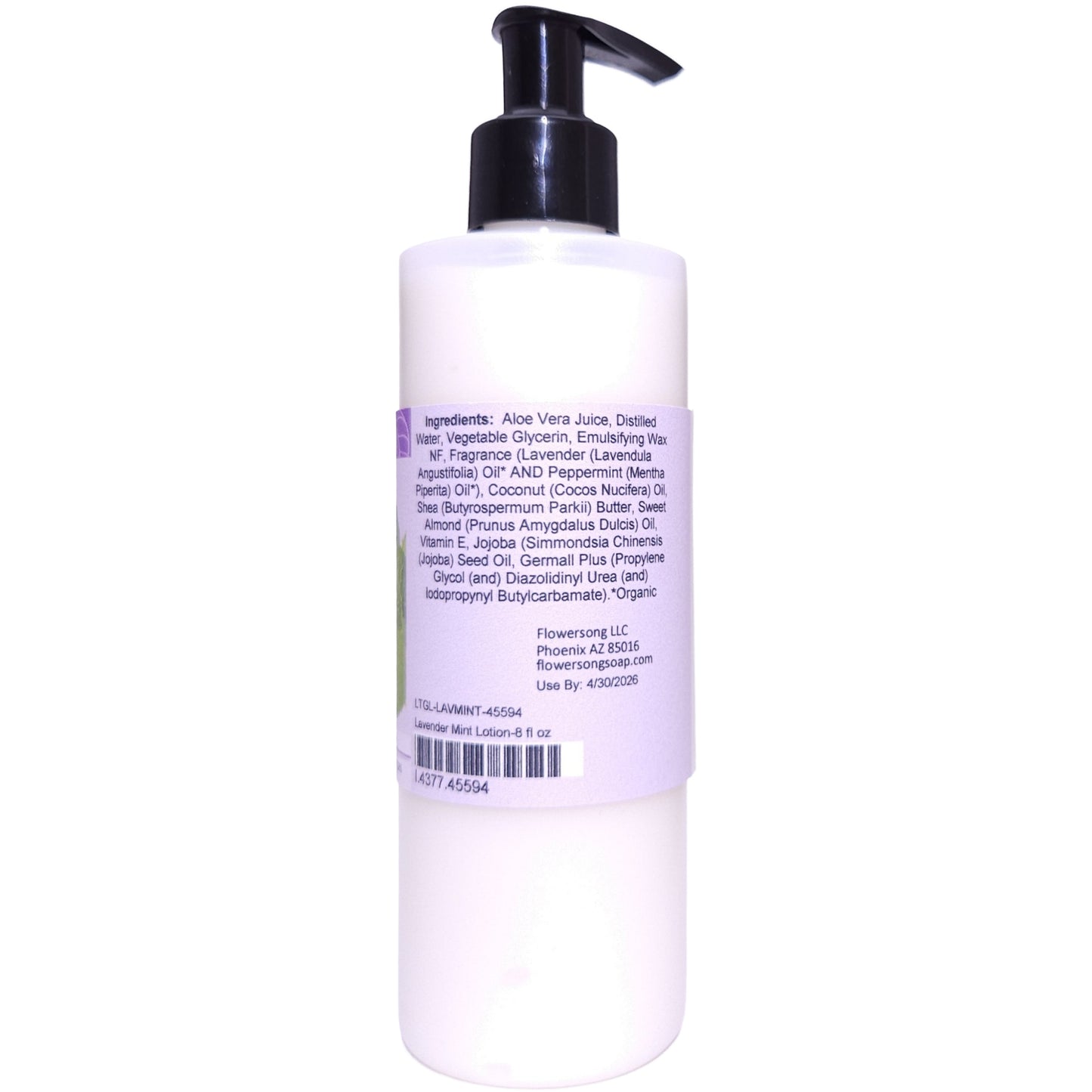 Lavender Mint Lotion (8 Ounce) - Pure Essential Oil Fragrance