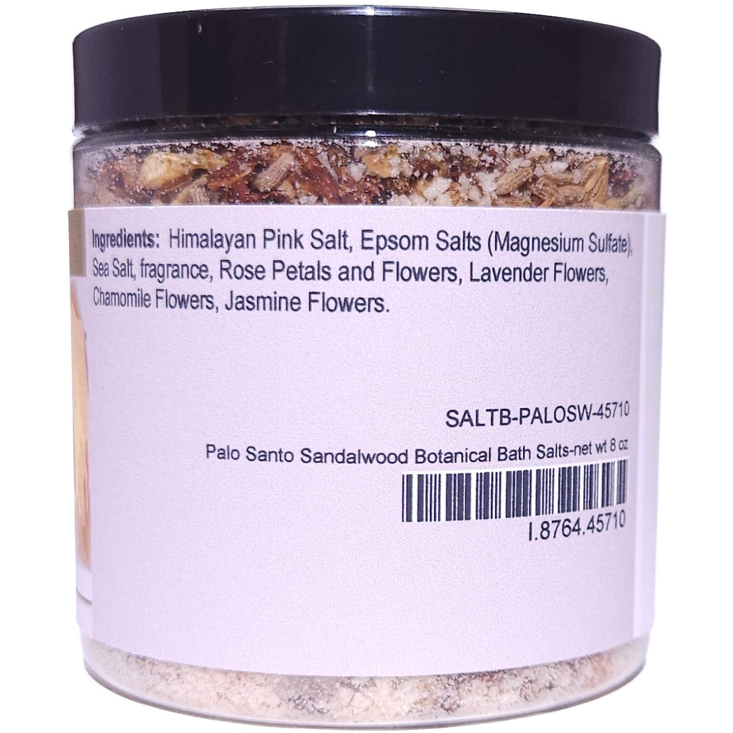 Palo Santo Sandalwood Botanical Bath Salts (8 ounce) - Phthalate Free Fragrance