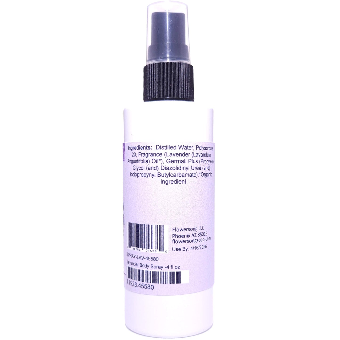 Lavender Body Spray (4 Ounce) - Pure Essential Oil Fragrance