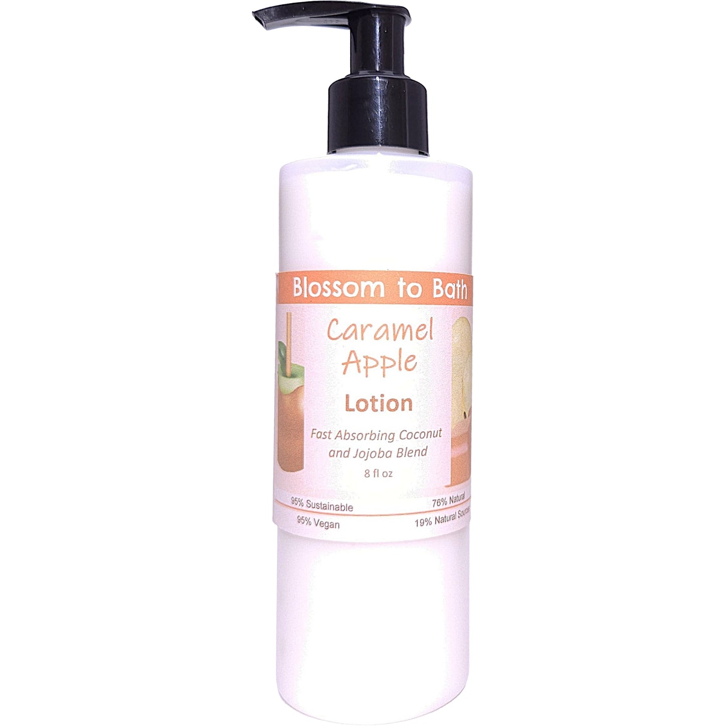 Caramel Apple Lotion (8 Ounce) - Phthalate Free Fragrance