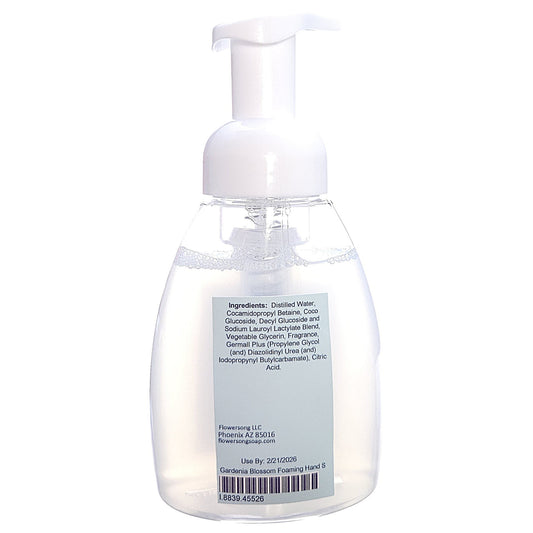 Gardenia Blossom Foaming Hand Soap (8 Ounce) - Phthalate Free Fragrance