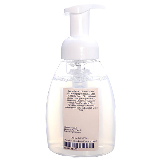 Pumpkin Spice Latte Foaming Hand Soap (8 Ounce) - Phthalate Free Fragrance