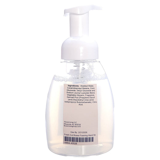 Fresh Cut Roses Foaming Hand Soap (8 Ounce) - Phthalate Free Fragrance