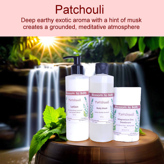 Patchouli Daily Essentials Bundle - Pure Essential Oil Fragrance