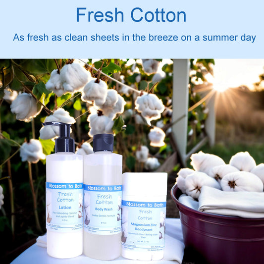 Fresh Cotton Daily Essentials Bundle - Phthalate Free Fragrance