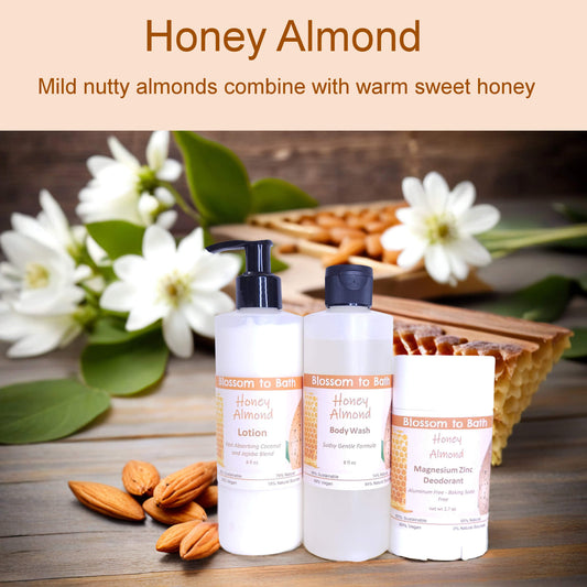 Honey Almond Daily Essentials Bundle - Phthalate Free Fragrance