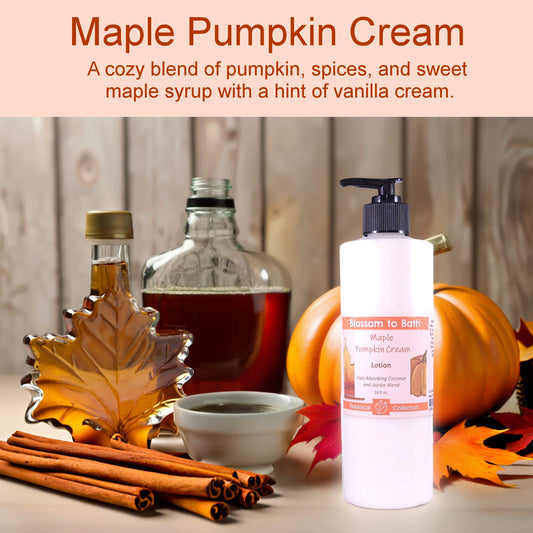 Maple Pumpkin Cream Lotion (16 ounce) - Natural Fragrance