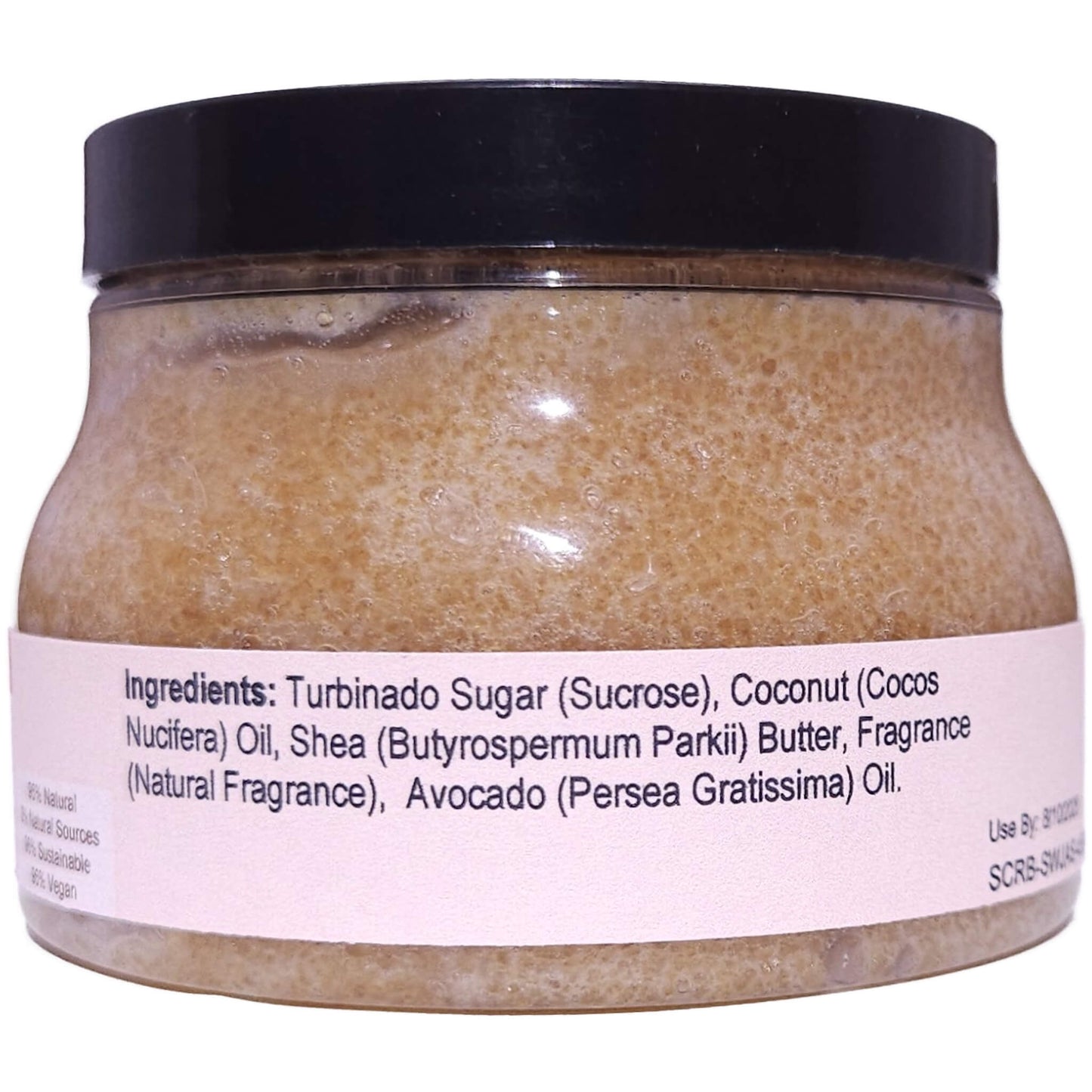 Sandalwood Jasmine Body Scrub (8 Ounce) - Natural Fragrance