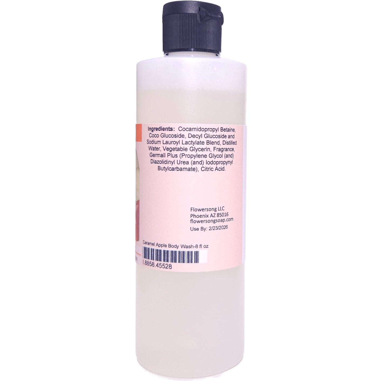 Caramel Apple Body Wash (8 Ounce) - Phthalate Free Fragrance