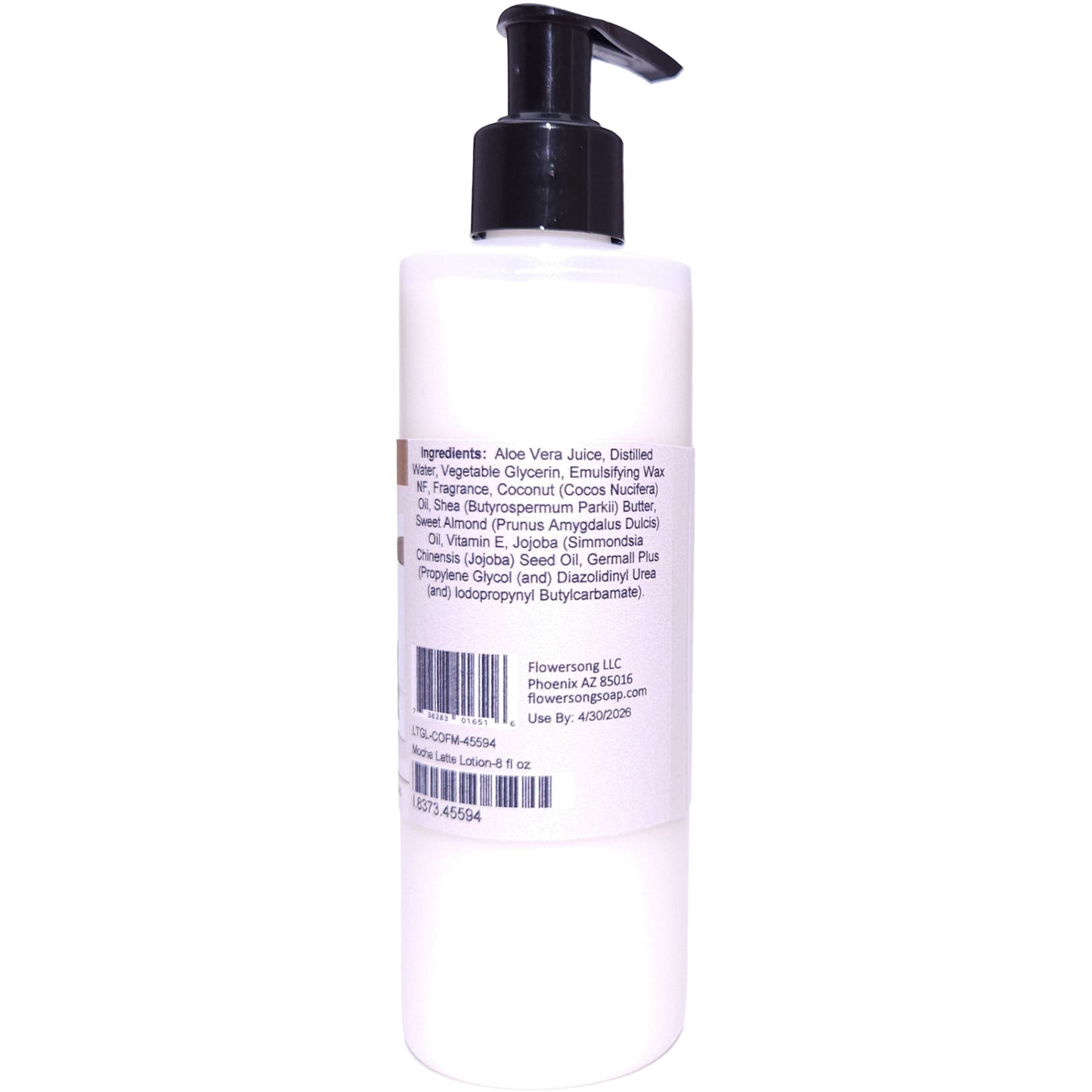 Mocha Latte Lotion (8 Ounce) - Phthalate Free Fragrance