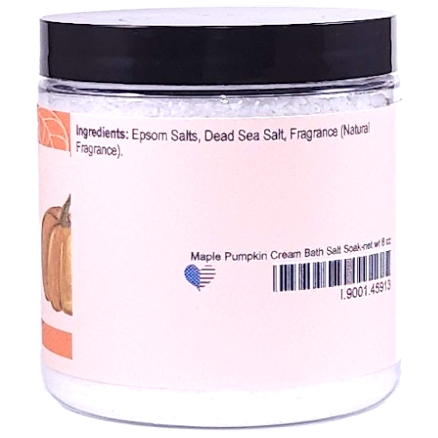 Maple Pumpkin Cream Bath Salt Soak (8 ounce) - Natural Fragrance