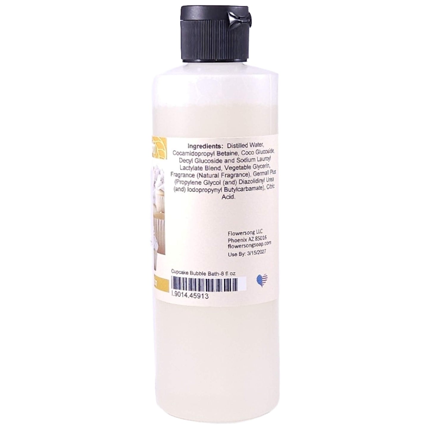 Cupcake Bubble Bath (8 ounce) - Natural Fragrance