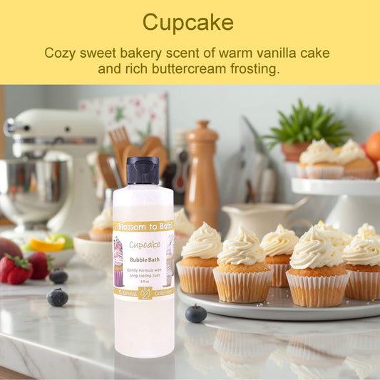 Cupcake Bubble Bath (8 ounce) - Natural Fragrance