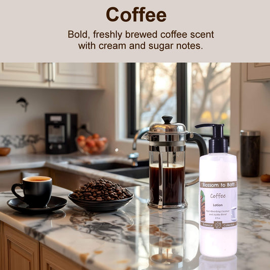 Coffee Lotion (8 Ounce) - Natural Fragrance