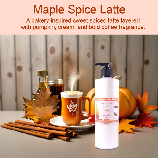 Maple Spice Latte Lotion (16 ounce) - Natural Fragrance