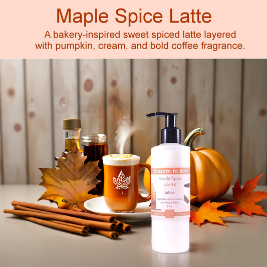 Maple Spice Latte Lotion (8 Ounce) - Natural Fragrance