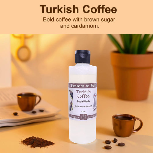 Turkish Coffee Body Wash (8 Ounce) - Natural Fragrance