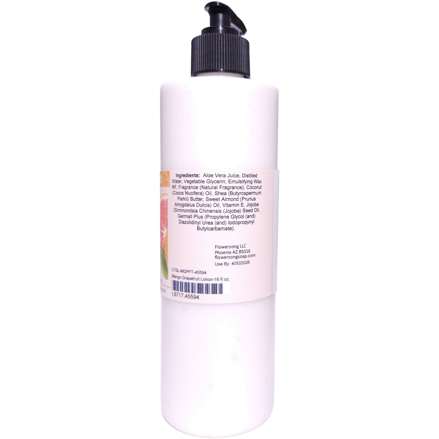 Mango Grapefruit Lotion (16 ounce) - Natural Fragrance