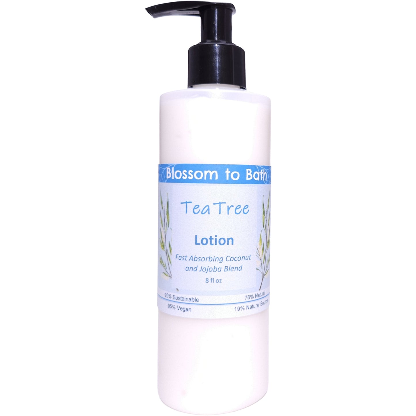 Tea Tree Lotion (8 Ounce) - Pure Essential Oil Fragrance