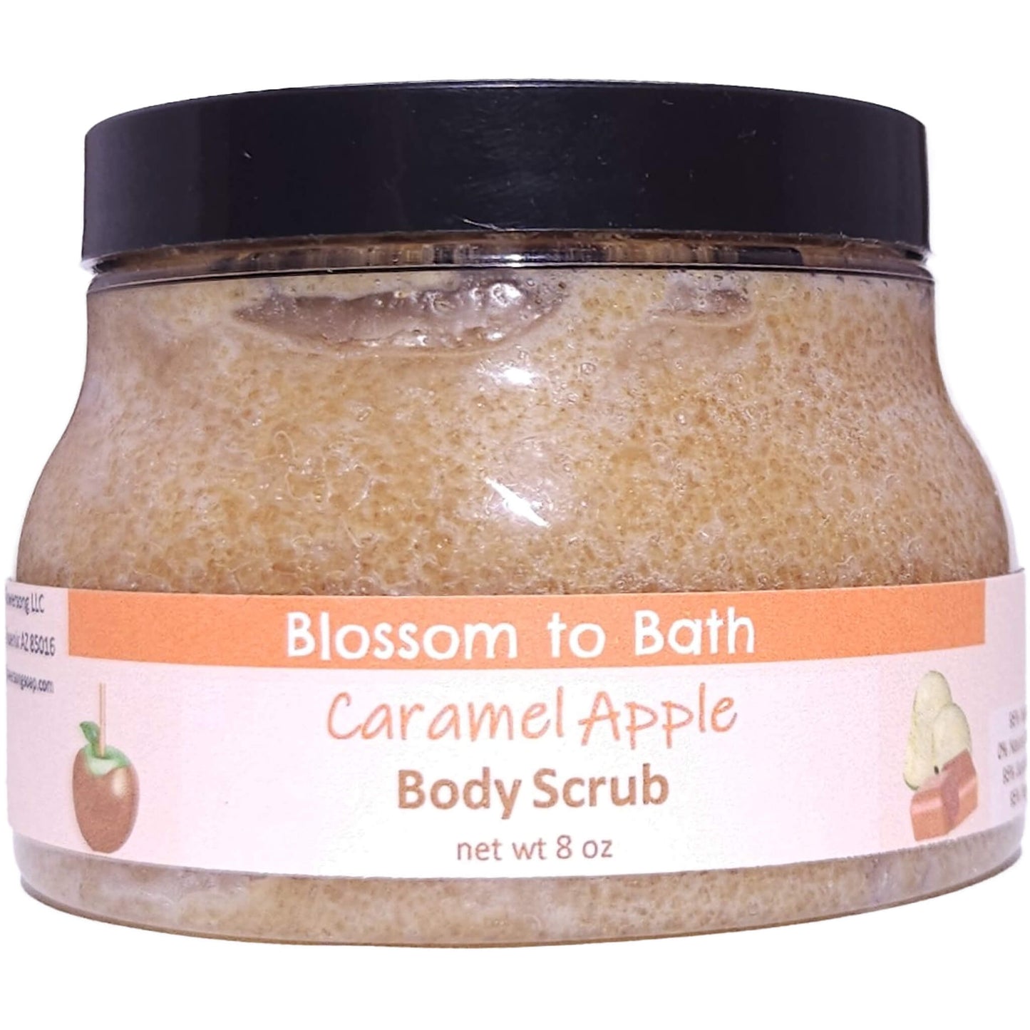 Caramel Apple Body Scrub (8 Ounce) - Phthalate Free Fragrance