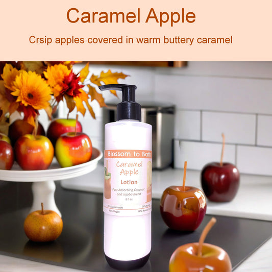 Caramel Apple Lotion (8 Ounce) - Phthalate Free Fragrance