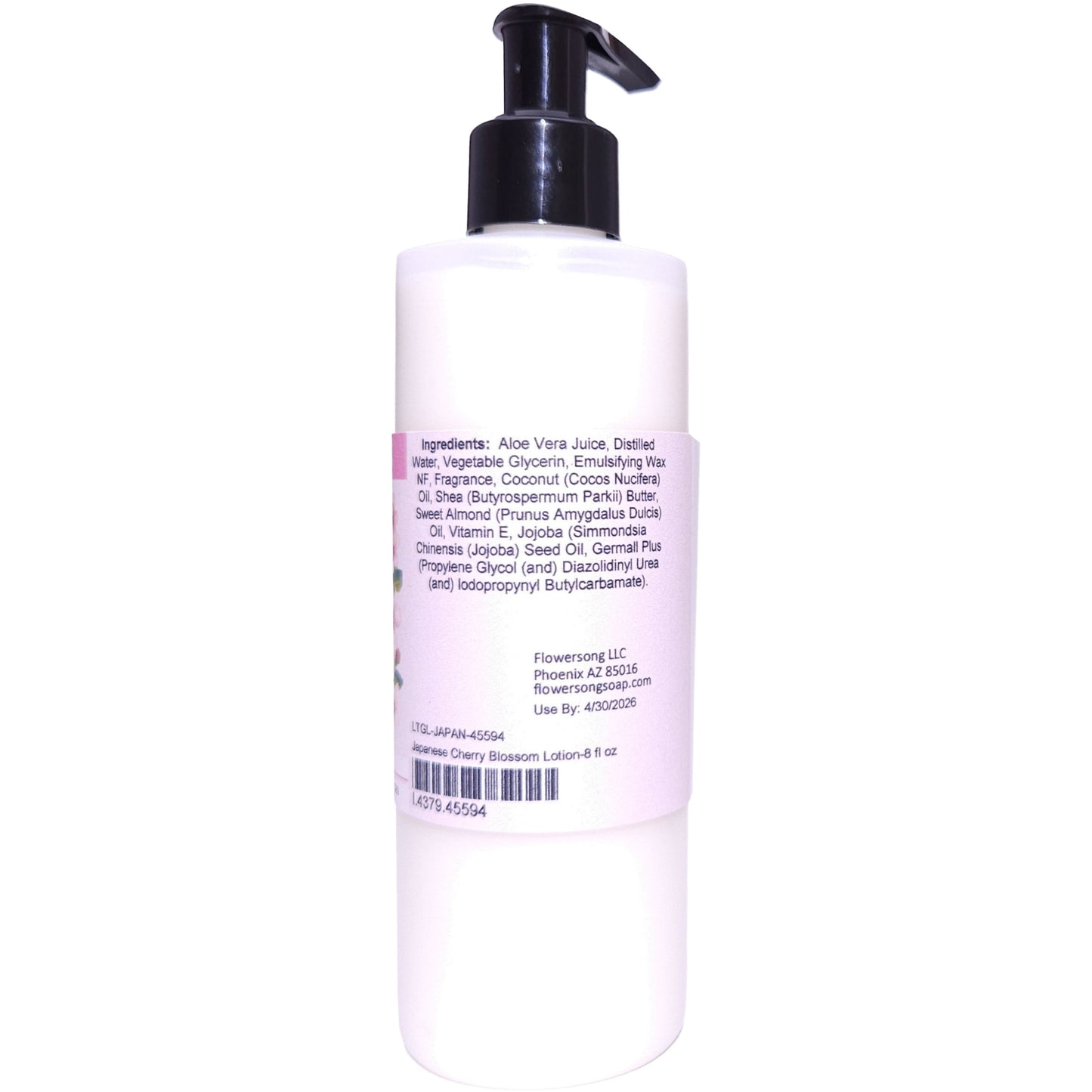 Japanese Cherry Blossom Lotion (8 Ounce) - Phthalate Free Fragrance