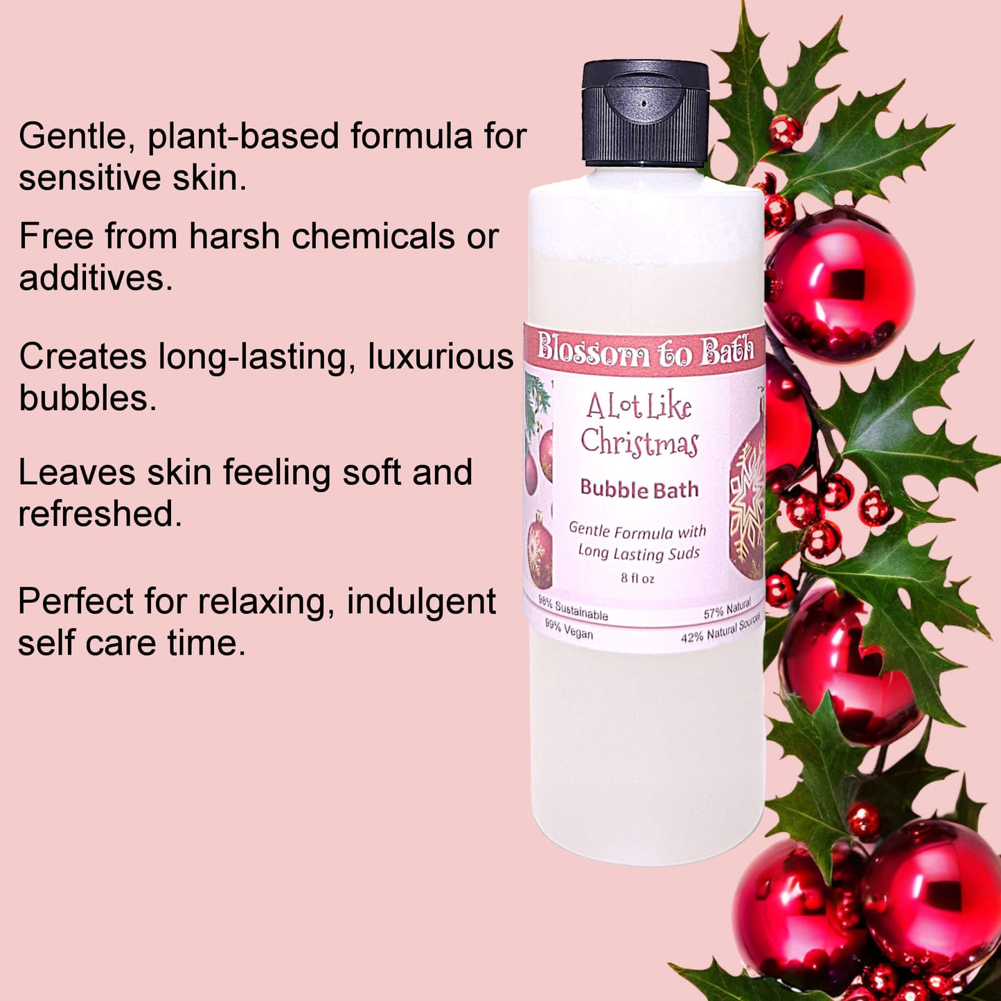A Lot Like Christmas Bubble Bath (8 ounce) - Phthalate Free Fragrance