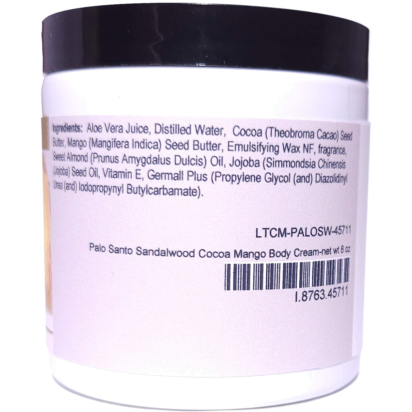Palo Santo Sandalwood Cocoa Mango Body Cream (8 Ounce) - Phthalate Free Fragrance