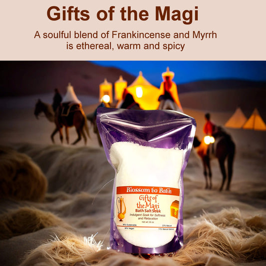 Gifts of the Magi Bath Salt Soak (16 ounce) - Phthalate Free Fragrance